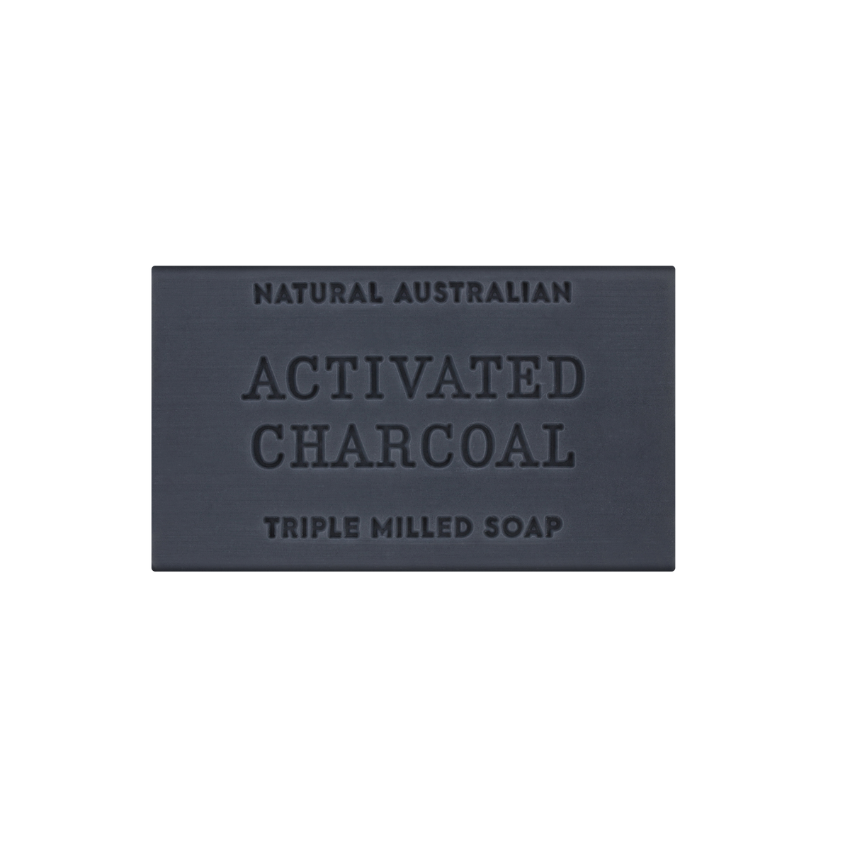 Activated Charcoal Soap 100g Natural Australian Triple Milled Soap