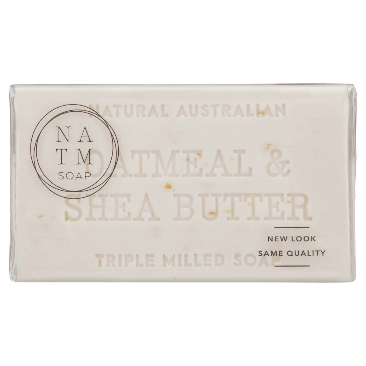 Oatmeal & Shea Butter Soap 200g Natural Australian Triple Milled Soap