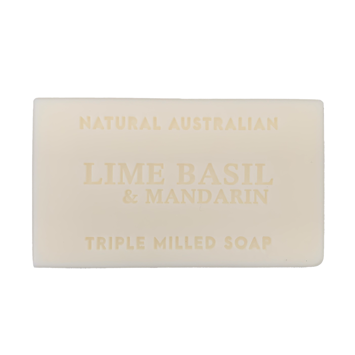 Lime, Basil & Mandarin Soap 100g Natural Australian Triple Milled Soap