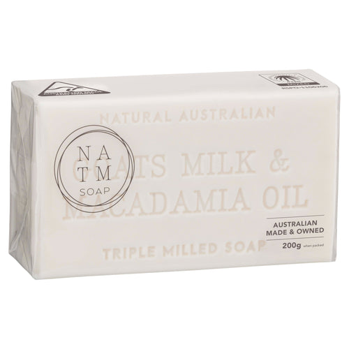 Goats Milk & Macadamia Oil Soap 200g