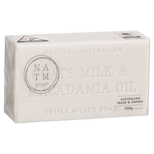 Goats Milk & Macadamia Oil Soap 200g