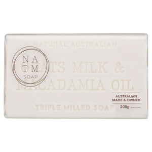 Goats Milk & Macadamia Oil Soap 200g