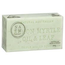 Lemon Myrtle Oil & Leaf Soap 200g