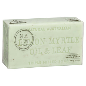 Lemon Myrtle Oil & Leaf Soap 200g