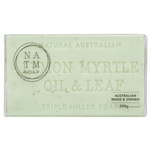 Lemon Myrtle Oil & Leaf Soap 200g