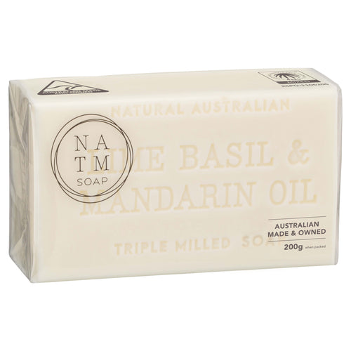 Lime, Basil & Mandarin Oil Soap 200g