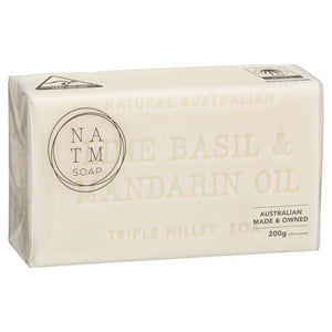 Lime, Basil & Mandarin Oil Soap 200g
