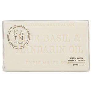 Lime, Basil & Mandarin Oil Soap 200g