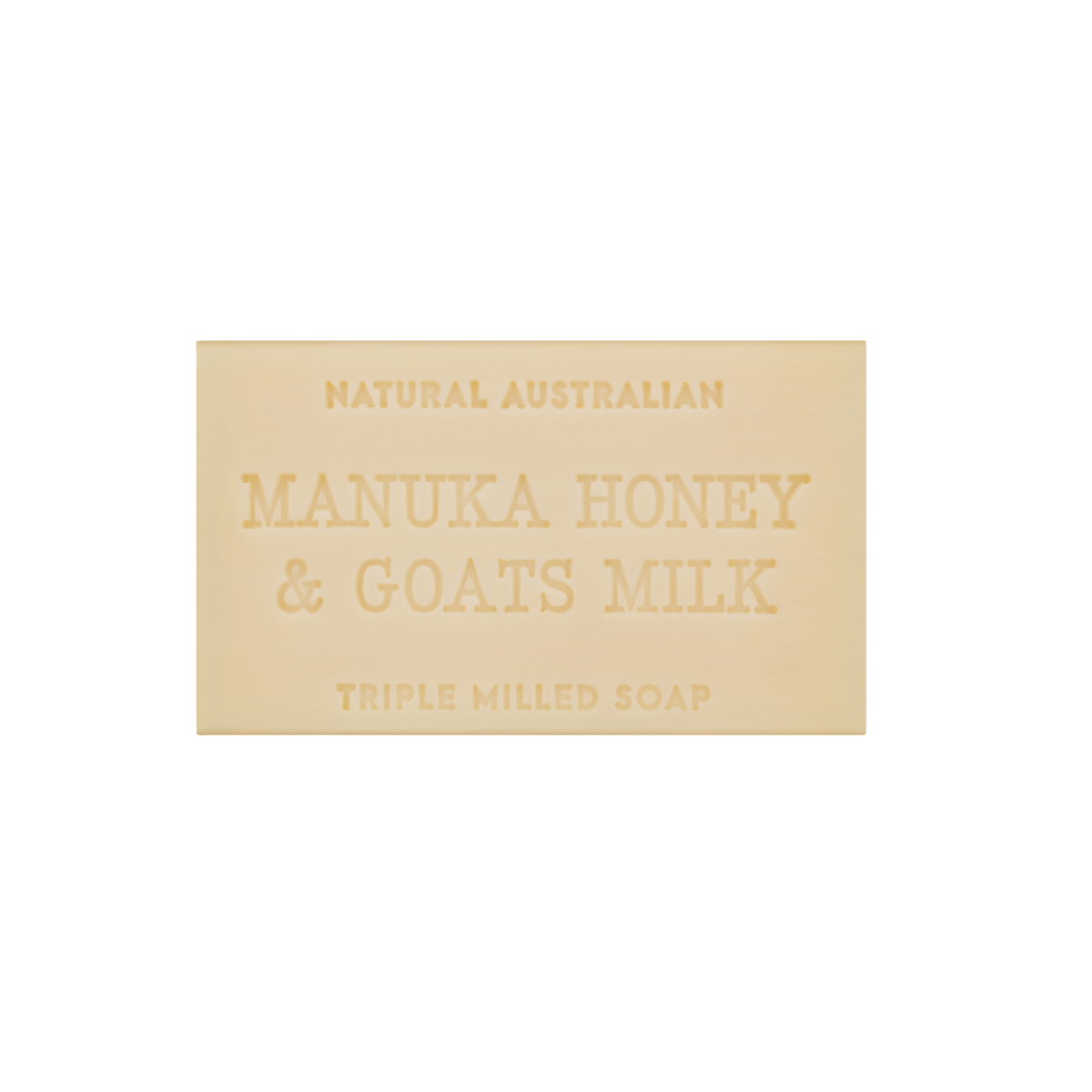 Manuka Honey And Goats Milk Soap 100g Natural Australian Triple Milled Soap