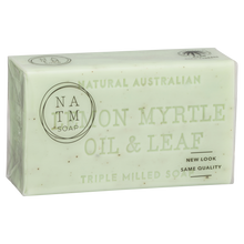 Lemon Myrtle Oil and Leaf 200g australian triple milled soap