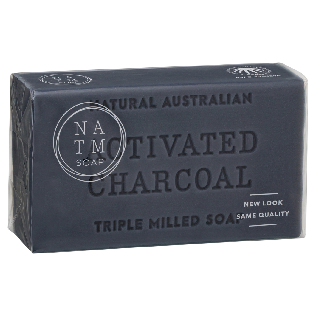 Activated Charcoal Australian Triple Milled Soap