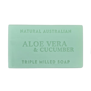Aloe Vera and Cucumber 100g soap