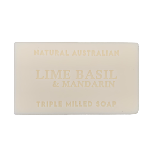 lime basil and mandarin 100g soap