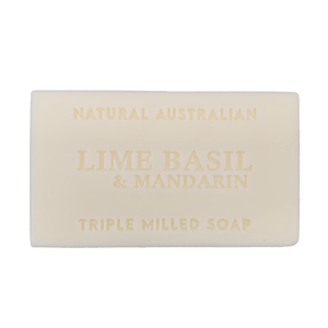 lime basil and mandarin 100g soap