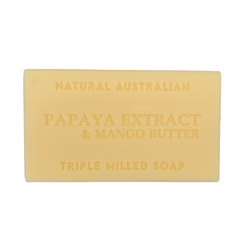 papaya extract and mango butter 100g soap